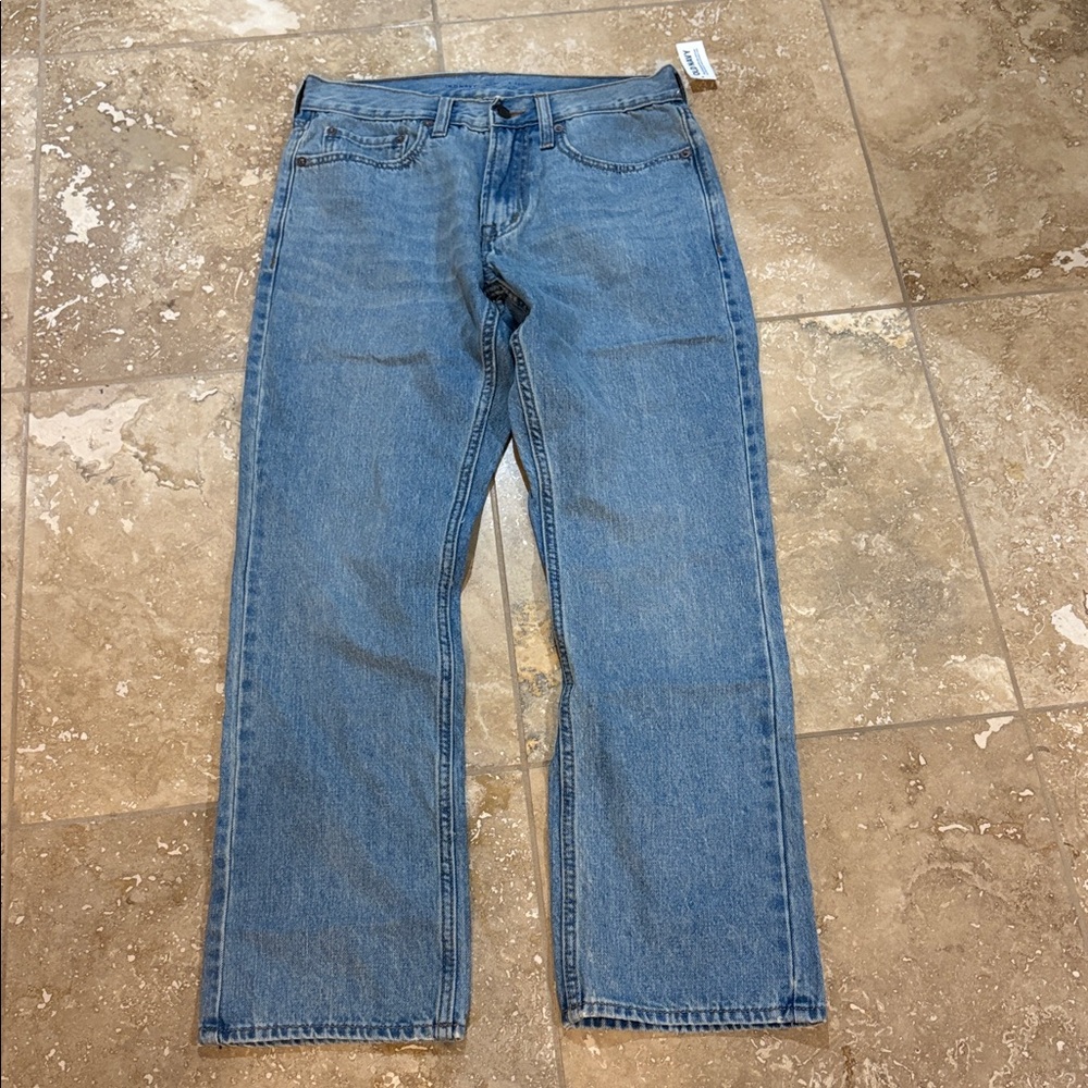 Old Navy Light Blue Straight Jeans